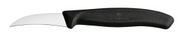 Victorinox Swiss Classic Nóż do jarzyn, zagięty, 6 cm, czarny