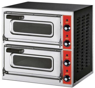 Piec Do Pizzy Ggf 2-Komorowy Do Pizzy 40 Cm 4400W 400V Stalgast 782120