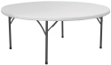 Stół okrągły rozkładany ø180 cm | Hendi 810941