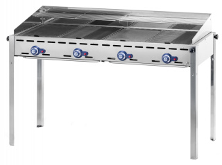 Grill gazowy Green Fire 4-palnikowy | Hendi 149607