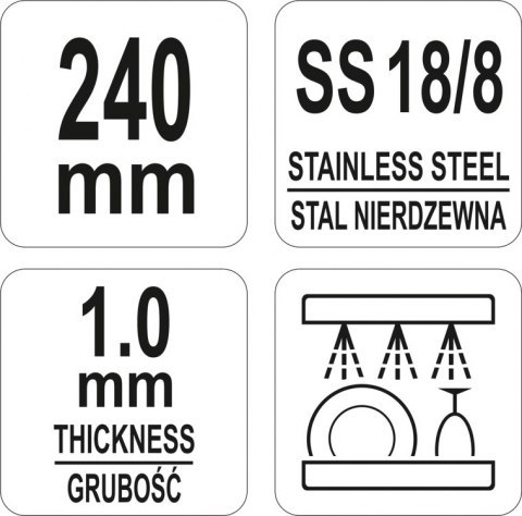 Szczypce Uniwersalne 240 Mm Yato Yg-02750