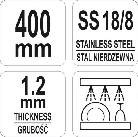 Szczypce Uniwersalne Stalowe 400 Mm Yato Yg-02752