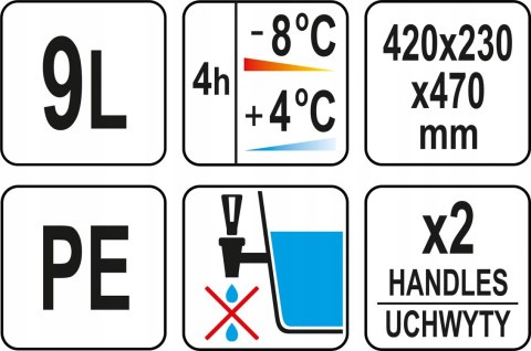 Termos Do Transportu Płynów 9.4l Yato Yg-09249