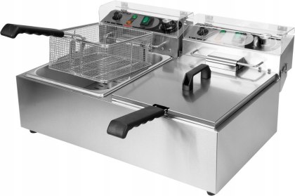 Frytownica elektryczna gastronomiczna 2x6 l 6000W 230V Yato YG-04622