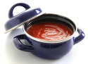 Garnek do zup i sosów z pokrywką 0.4L | Hendi 625804