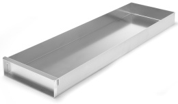 Blacha aluminiowa cukiernicza 580x200x50 mm | Hendi 689868