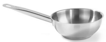 Rondel ze stali nierdzewnej bez pokrywki 1 l Kitchen Line Hendi 839300