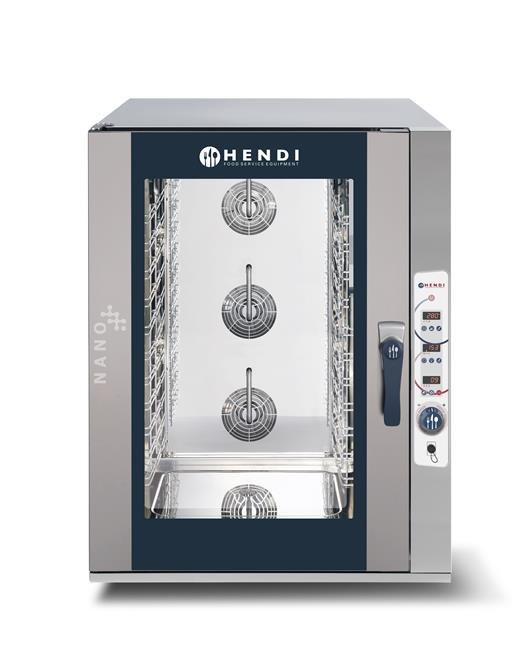 Piec konwekcyjno-parowy Hendi Nano 12x GN 1/1 - elektroniczny | HENDI