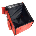 Plecak na pizzę 4x50x50 podgrzewany czerwony | Furmis