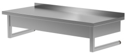Stół nierdzewny wiszący 100x60x30 | Polgast