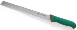 Nóż do chleba 30/41.5 cm GREEN LINE | Hendi 843895