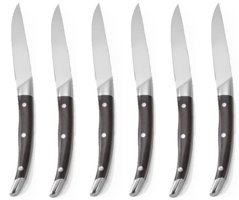 Profesjonalny Nóż Do Steków Wygięty Profi Line 6szt Hendi 781036