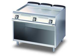 Płyta grillowa elektryczna, gładka, na podstawie, 16,2 kW, Diamante 700, D76/10FTE, Olis