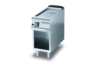 Płyta grillowa gazowa, gładka, na podstawie, 6 kW, Diamante 700, D72/10FTG, Olis