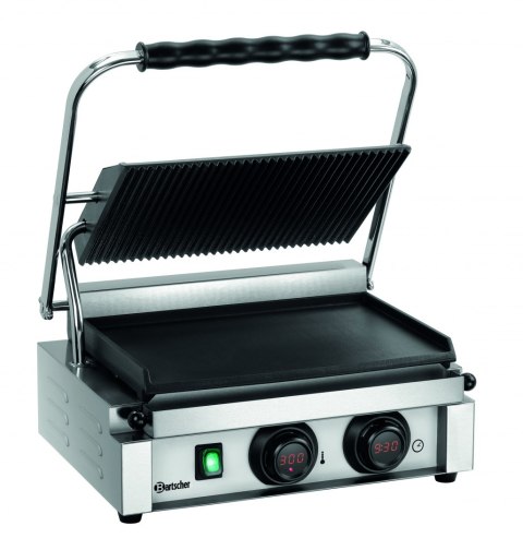 Grill Kontaktowy Cyfrowy Dół Gładki 2200w Bartscher A150976