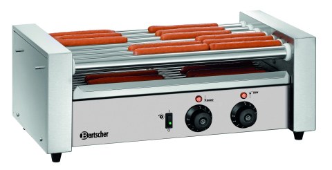 Grill Rolkowy Do Parówek 7 Rolek 2-Strefy Bartscher 104922