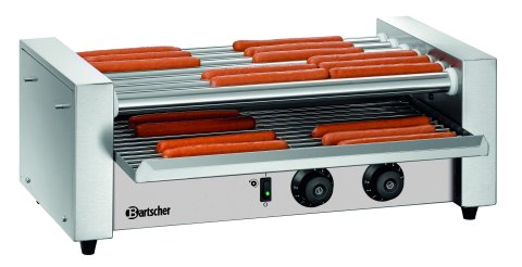 Grill Rolkowy Do Parówek 7 Rolek 2-Strefy Bartscher 104922