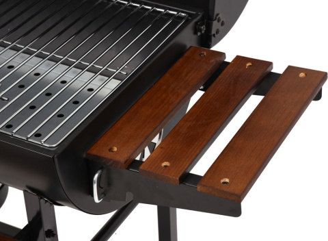 Grill ogrodowy z pokrywą ruszt 71 cm | LUND