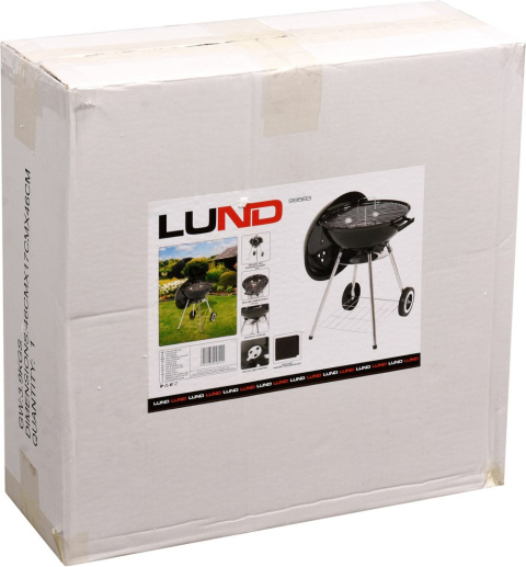 LUND | Grill ogrodowy ruszt 41 cm + pokrowiec