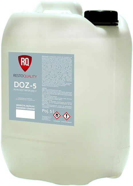 Płyn do odkażania rąk i dezynfekcji powierzchni 5l (75% etanolu)