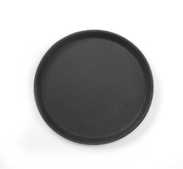 Taca kelnerska czarna średnica 500 mm | Hendi 508787