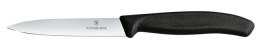 Victorinox Swiss Classic Nóż do jarzyn, gładki, 10 cm, czarny