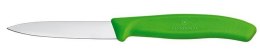 Nóż do jarzyn, gładki, ostrze 8 cm, gładki, zielony | Victorinox Classic