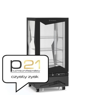 Witryna chłodnicza ekspozycyjna, przeszklona, 275 l, +5/-20oC, Marilyn 275BTQ BIS, Tecfrigo 1070021