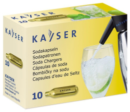 Naboje do wody sodowej 10 sztuk | Kayser