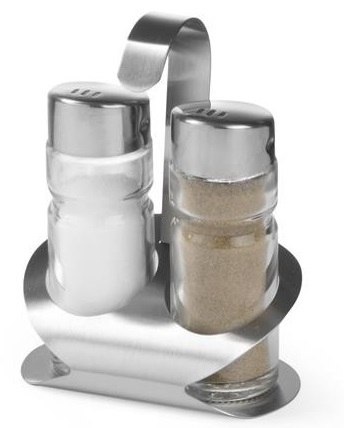 Przyprawnik Gastronomiczny 2-Częściowy Sól i Pieprz Hendi 465301