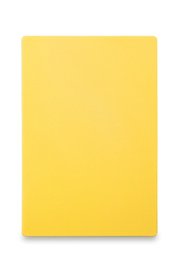 Deska do krojenia 60x40 żółta drób | Hendi