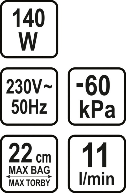 Pakowarka Zgrzewarka Próżniowa Do Domu Domowa + Zapas Folii LUND 67880