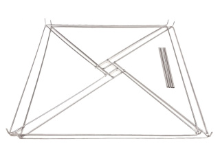 Stelaż Do Torby Na Pizzę Dla Dostawcy Posiłków 2x Karton 35x35 Furmis