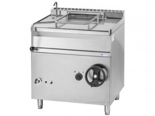 Patelnia przechylna, gazowa, poj. 50l, 10,3 kW, dno Inox, GBS50.78 Inox | Gasztrometal