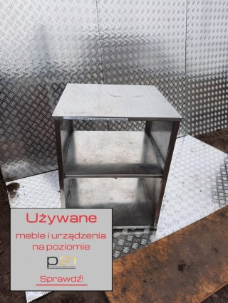 Podstawa pod zmywarkę z 2 półkami - 620x620x790 mm