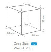 Kostkarka do lodu Hoshizaki, 100kg/24h, poj. 50kg zasobnik, chłodzenie wodą, IM-130WNE-HC