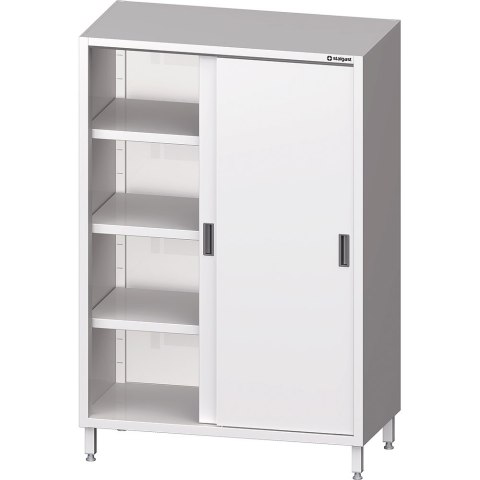 Szafa ze Stali Nierdzewnej Magazynowa Drzwi Suwane 110x70x180 Stalgast