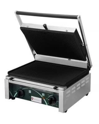 Grill Kontaktowy Panini Ryflowany Rn101-A