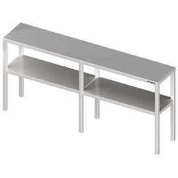 Nadstawka na stół 2-poziomowa 150x30x70 | Stalgast