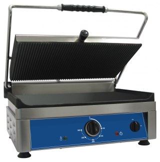 Grill Kontaktowy Pojedynczy 450x270 płyta gładka 3000W Amitek 6040018