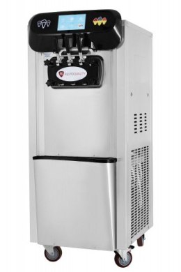 Maszyna do lodów włoskich | automat do lodów soft | 2 smaki + mix | wolnostojąca | 2x7,2 l RQ