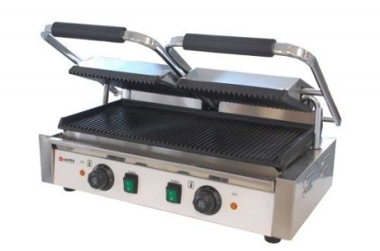 Duży Grill Kontaktowy Podwójny 3600W 230V 26kg cookPRO 570010002