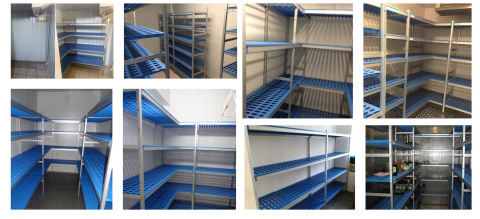 Regał magazynowy metalowy 157x40x175 | Alushelf