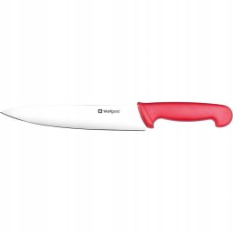 Nóż kuchenny, ostrze 22 cm, czerwony | Stalgast