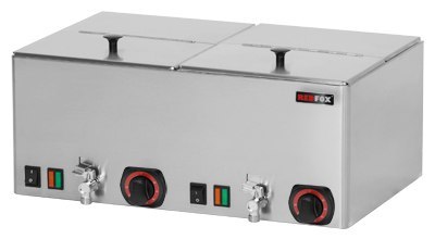 Podgrzewacz do Parówek Podwójny Z Kranem Wev-11 Redfox 00000398