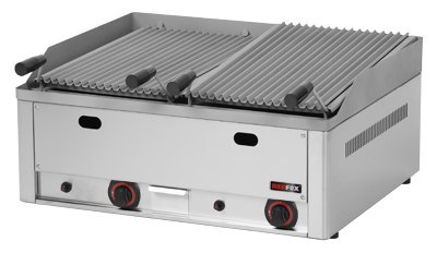 Grill lawowy gazowy podwójny 13 kW | Redfox