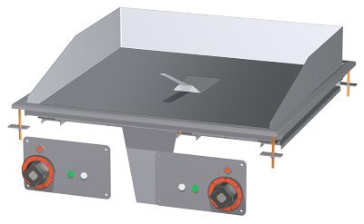 Płyta 1/2 Gładka-1/2 Ryflowana