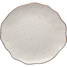 Zestaw 6x Talerz Płytki, Kolor Beżowy, Stone Age, Ø 330 mm Lubiana