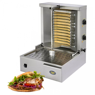 Gyros Kebab Elektryczny Roller Gril Wsad 15 kg Stalgast 777370