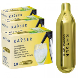 Naboje do wody sodowej 30 sztuk | Kayser